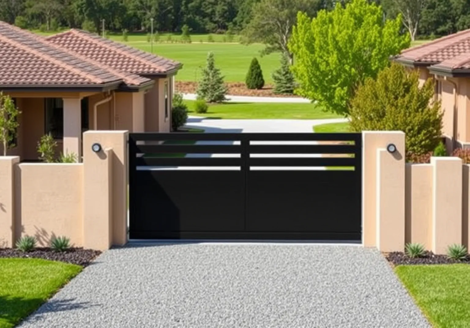 portail résidence maison